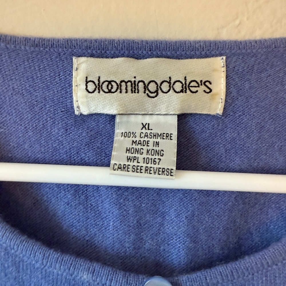Bloomingdale's Royal Blue Short Sleeve Top - Picture 2 of 5
